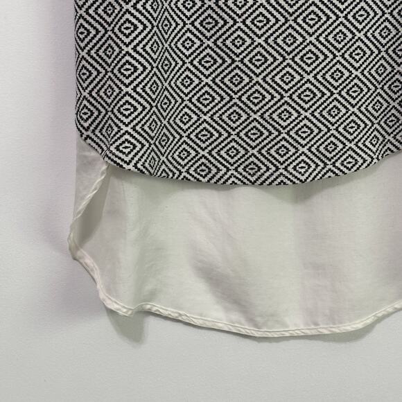 Deletta Anthropologie Sania Knit Tank S High Low Hem Sleeveless Top Summer - Picture 4 of 10